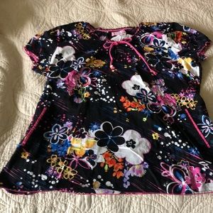 Koi Bridgette Scrub top XL